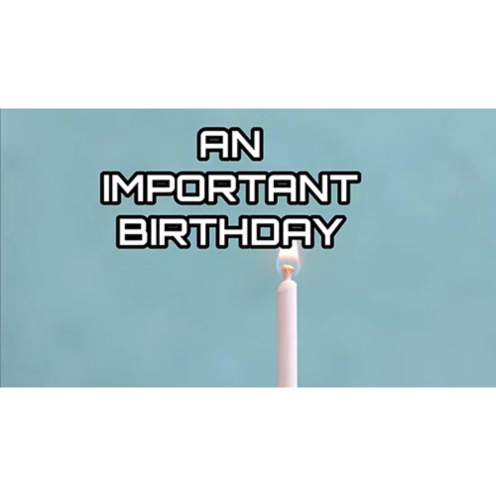An Important Birthday by Jacob Pederson video DOWNLOAD