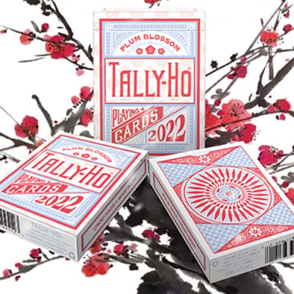 Mazzo di carte Tally-Ho Plum Blossom Playing Cards