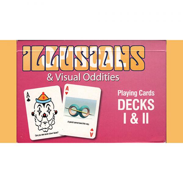 Mazzi di carte Illusions & Visual Oddities Playing Cards 2 Deck Set