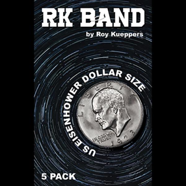 RK Bands Dollar Size For Flipper coins (5 per package)