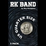 RK Bands Quarter Dollar Size For Flipper coins (5 per package)