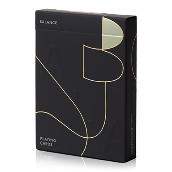 Mazzo di carte Balance (Black Edition) Playing Cards by Art of Play