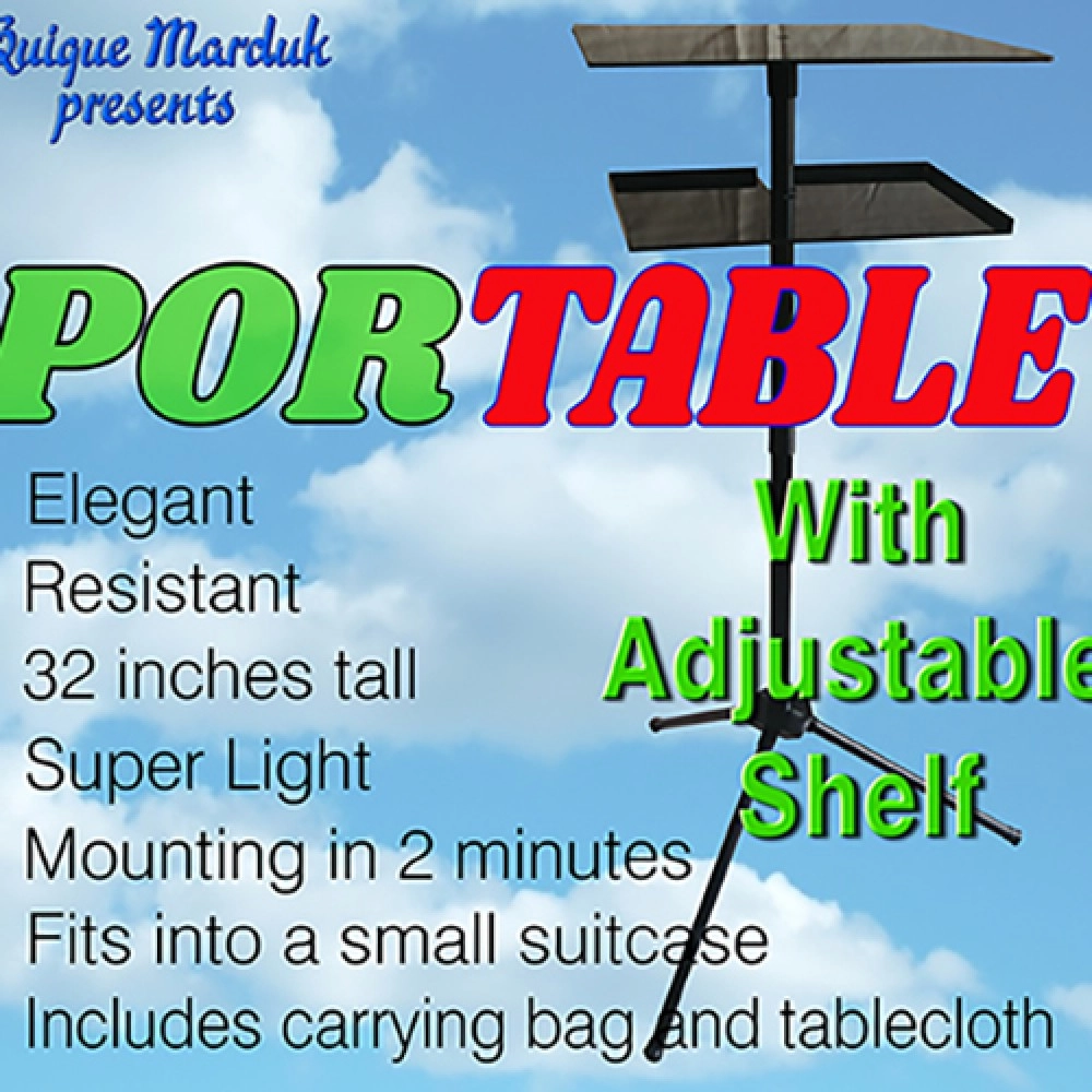 PORTABLE with Shelf by Quique Marduk