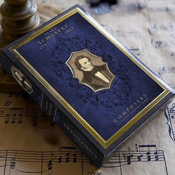 Mazzo di carte Franz Schubert (Composers) Playing Cards