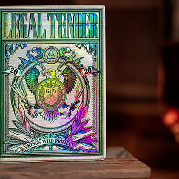 Mazzo di carte Holographic Legal Tender Playing Cards by Kings Wild