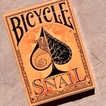 Mazzo di carte Bicycle Snail (Orange) Playing Cards