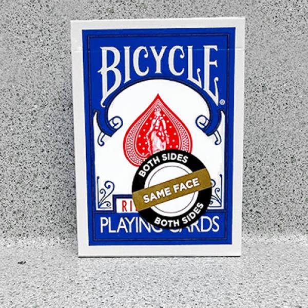 Mazzo di carte Bicycle 2 Faced Blue (Mirror Deck Same Both Sides) Playing Card