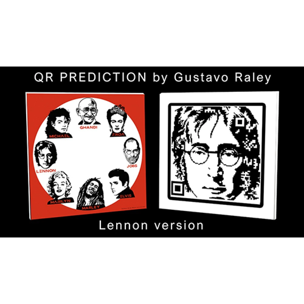 QR PREDICTION JOHN LENNON (Gimmicks and Online Instructions) by Gustavo Raley