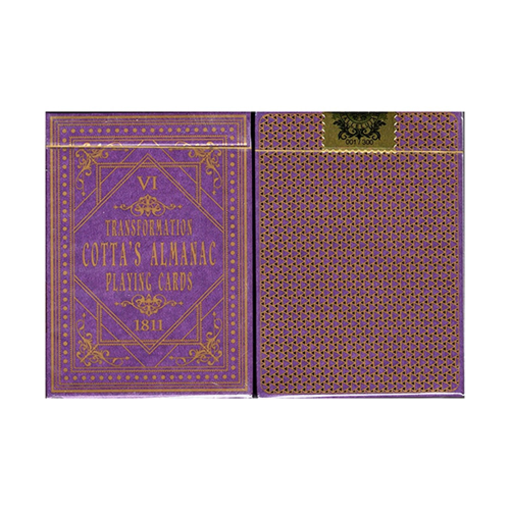 Mazzo di carte Gilded Cotta's Almanac #6 (Numbered Seal) Transformation Playing Cards