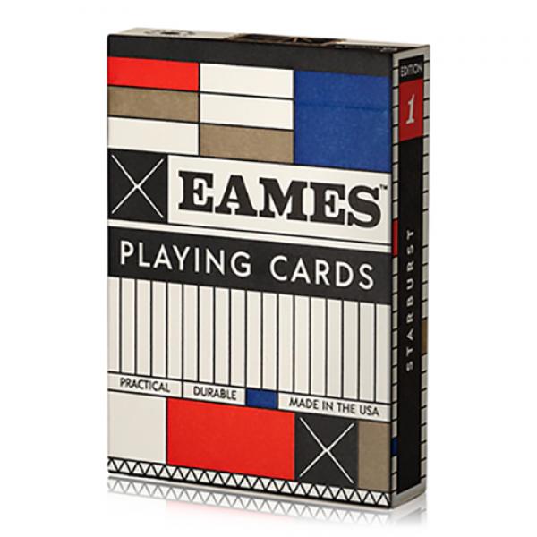 Mazzo di carte Eames (Starburst Red) Playing Cards...