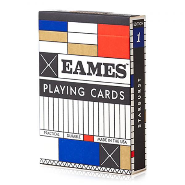 Mazzo di carte Eames (Starburst Blue) Playing Card...