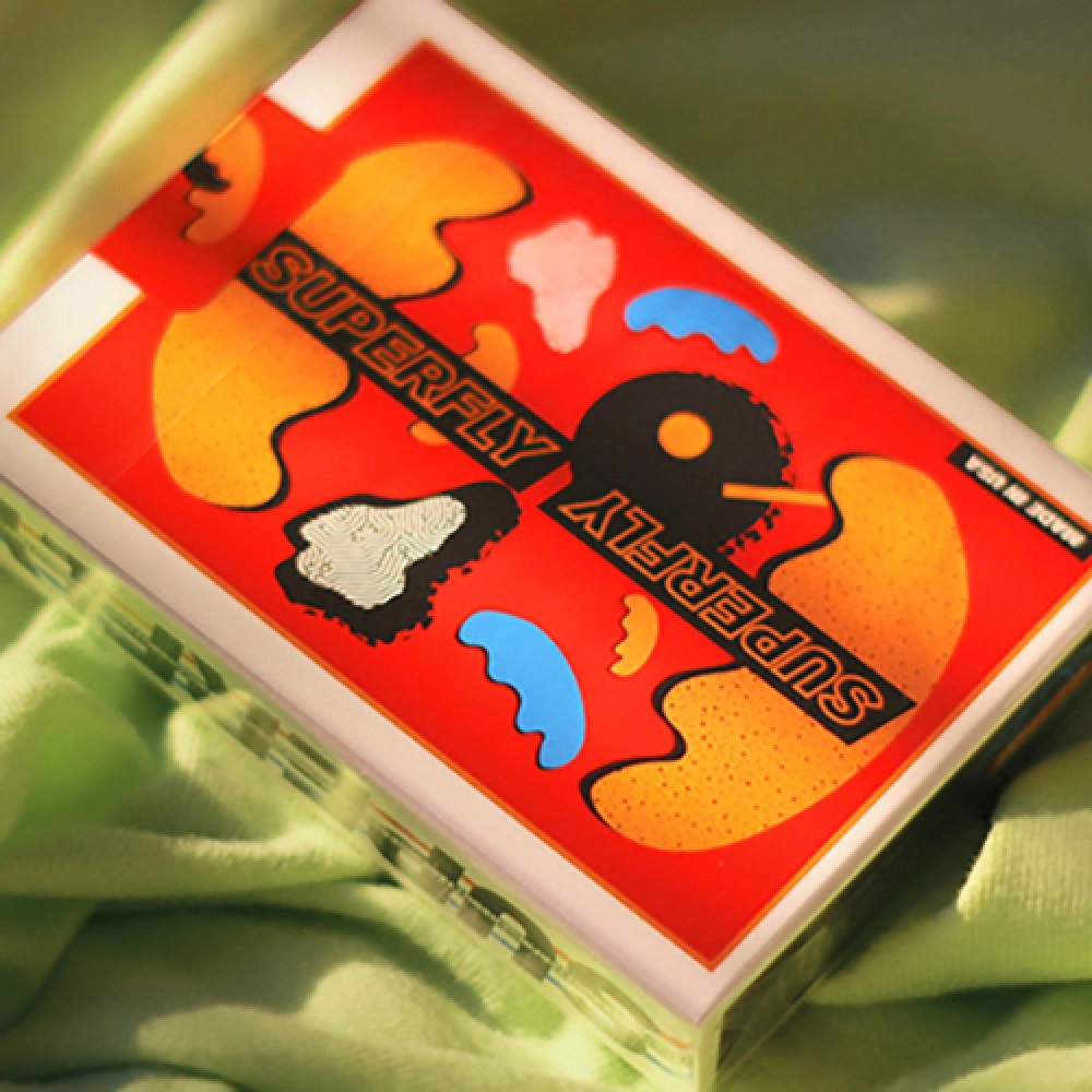 Mazzo di carte Superfly Butterfingers Red Playing Cards by Gemini