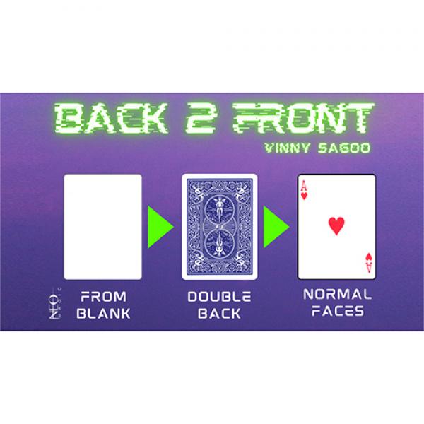 Back 2 Front (Gimmicks and Online Instructions) by Vinny Sagoo
