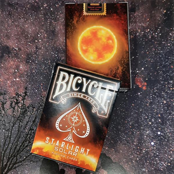 Mazzo di carte Bicycle Starlight Solar Playing Cards by Collectable Playing Cards - Special Limited Print Run