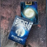 Mazzo di carte Bicycle Starlight Lunar by Collectable Playing Cards - Special Limited Print Run