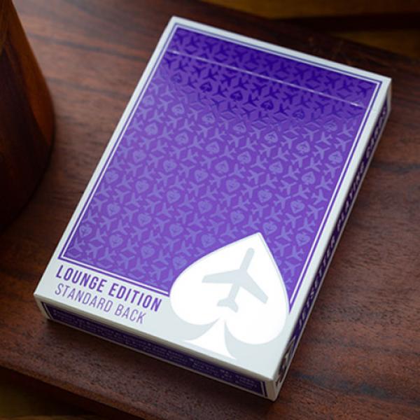 Mazzo di carte Lounge Edition in Passenger Purple by Jetsetter Playing Cards