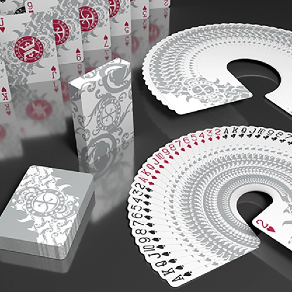 Mazzo di carte Pro XCM Ghost Playing Cards by by De'vo vom Schattenreich and Handlordz
