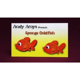 SPONGE GOLDFISH by Andy Amyx - set of 4