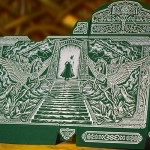 Mazzo di carte Gods of Norse Olive Esse Playing Cards