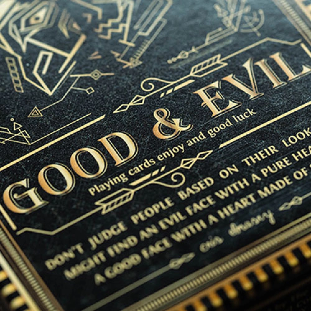 Mazzo di carte Good and Evil Playing Cards