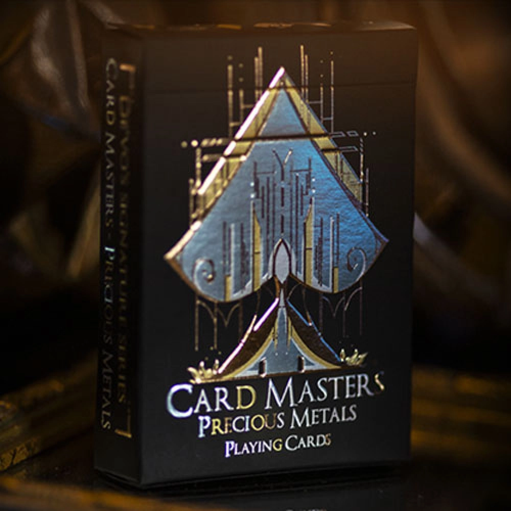 Card Masters Precious Metals (Foil) Playing Cards by Handlordz