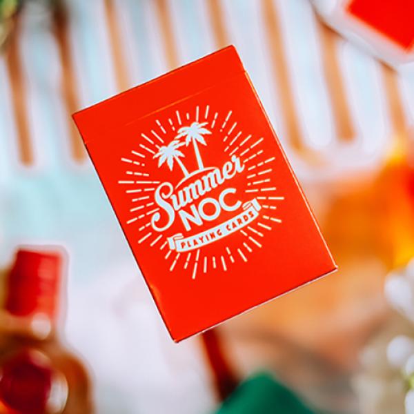 Mazzo di carte Summer NOC Pro Sunset (Orange) Playing Cards