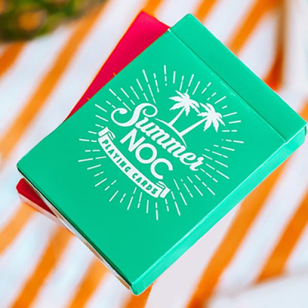 Mazzo di carte Summer NOC Pro Sunrise (Teal) Playing Cards