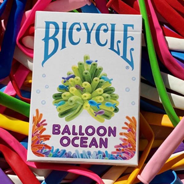 Mazzo di carte Bicycle Balloon (Ocean) Playing Car...