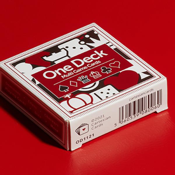 Mazzo di carte One Deck Game Cards by Cartesian Ca...