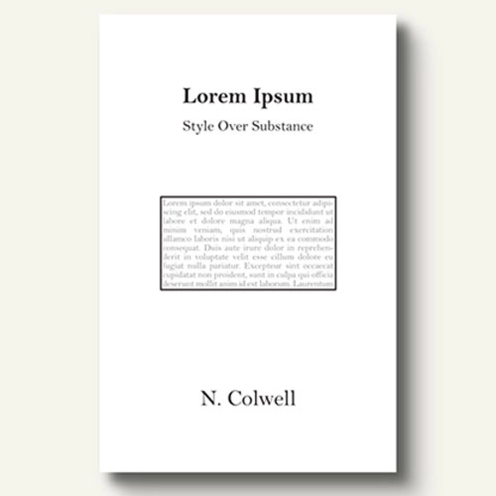 Lorem Ipsum by N. Colwell - Libro