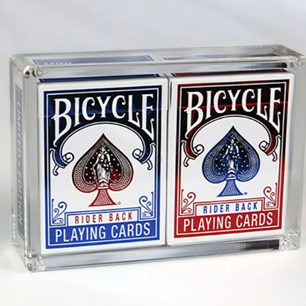 Mazzo di carte Bicycle Rider Back Mini Limited Edition (2 Pack With Foil Tucks In Carat Case) by US Playing Card Co