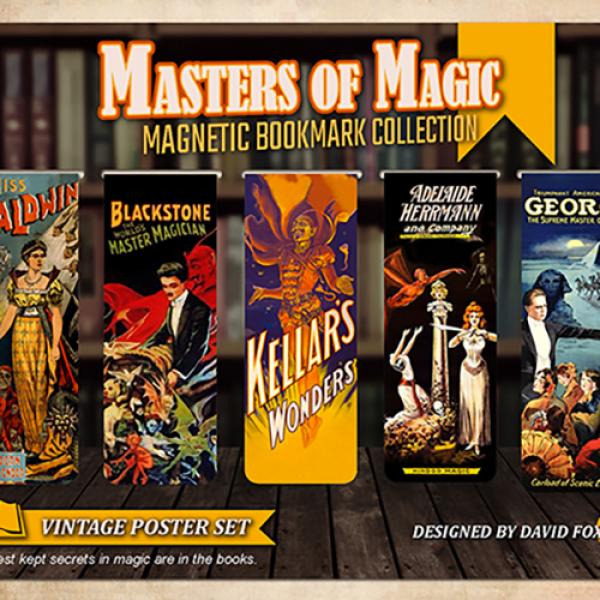 Masters of Magic Bookmarks Set 4. by David Fox