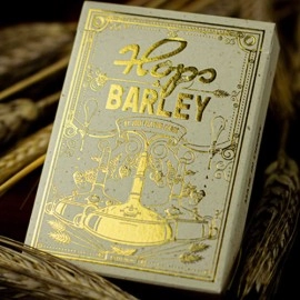 Mazzo di carte Hops & Barley (Belgian Blond) by JOCU Playing Cards