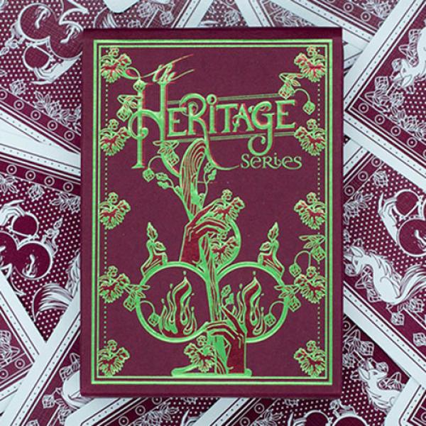 Mazzo di carte The Heritage Series Clubs Playing Cards