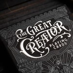 Mazzo di carte The Great Creator: Sky (Silver Foil) Edition Playing Cards by Riffle Shuffle