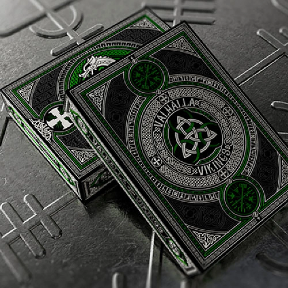Valhalla Viking Emerald (Special) Playing Cards