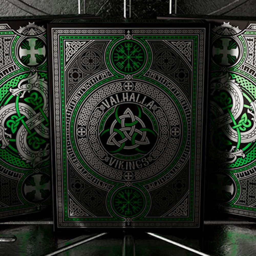 Mazzo di carte Valhalla Viking Emerald (Standard) Playing Cards
