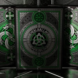 Mazzo di carte Valhalla Viking Emerald (Standard) Playing Cards