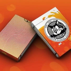 Mazzo di carte Original Blackcat Orange Milk Playing Cards