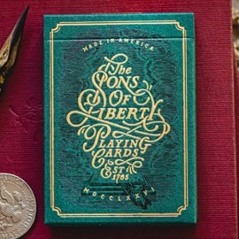 Mazzo di carte Sons of Liberty (Green) Playing Cards
