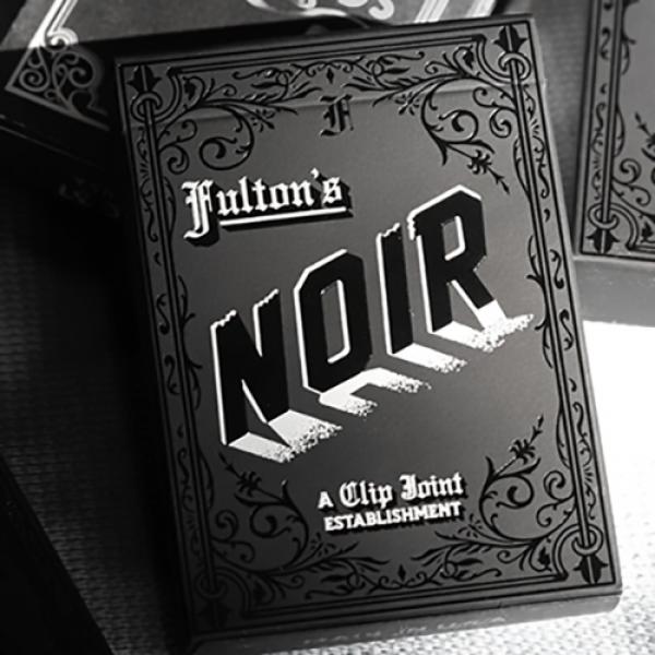 Mazzo di carte Fulton's Noir Playing Cards by Dan ...