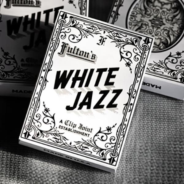 Mazzo di carte Fulton's  White Jazz Playing Cards ...