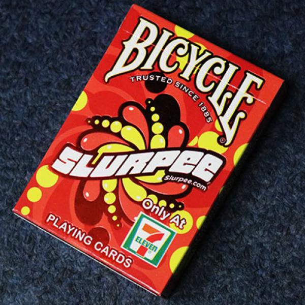 Mazzo di carte Bicycle 7-Eleven Slurpee 2020 (Red)...
