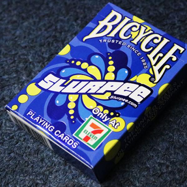 Mazzo di carte Bicycle 7-Eleven Slurpee 2020 (Blue...