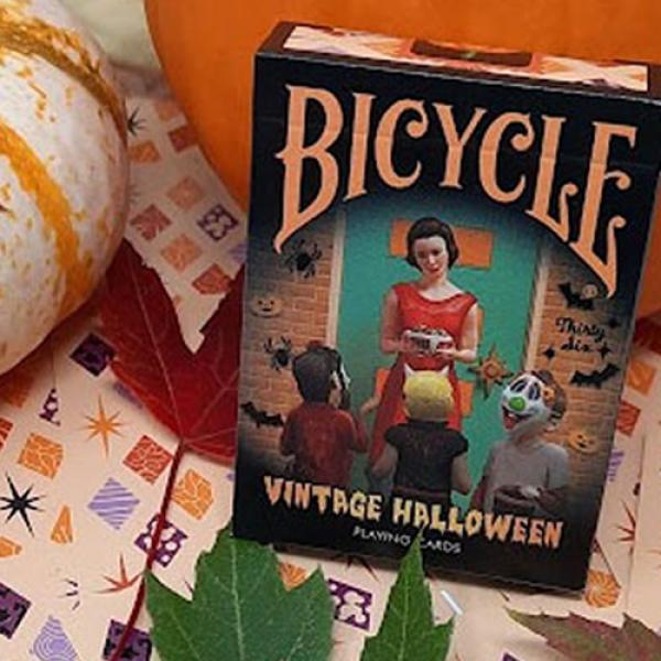 Mazzo di carte Bicycle Vintage Halloween Playing Cards  by Collectable Playing Cards