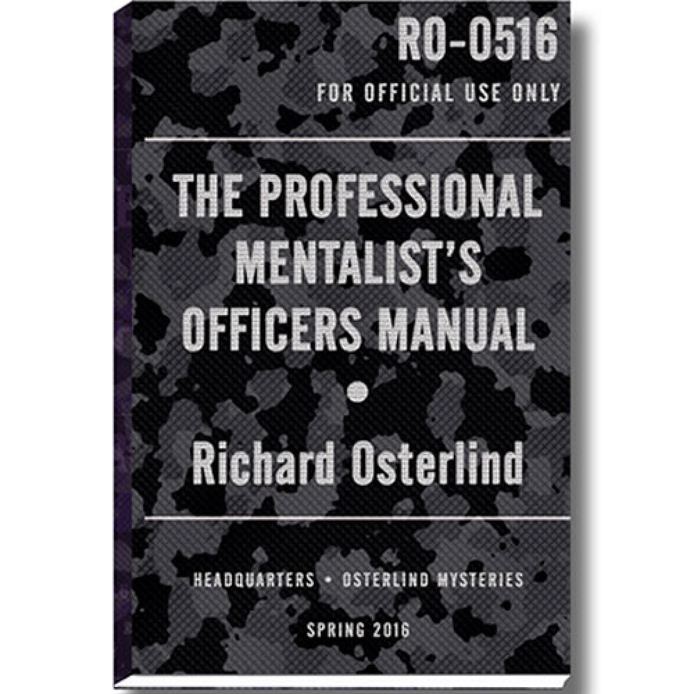 The Professional Mentalist's Officers Manual  by Richard Osterlind - Book