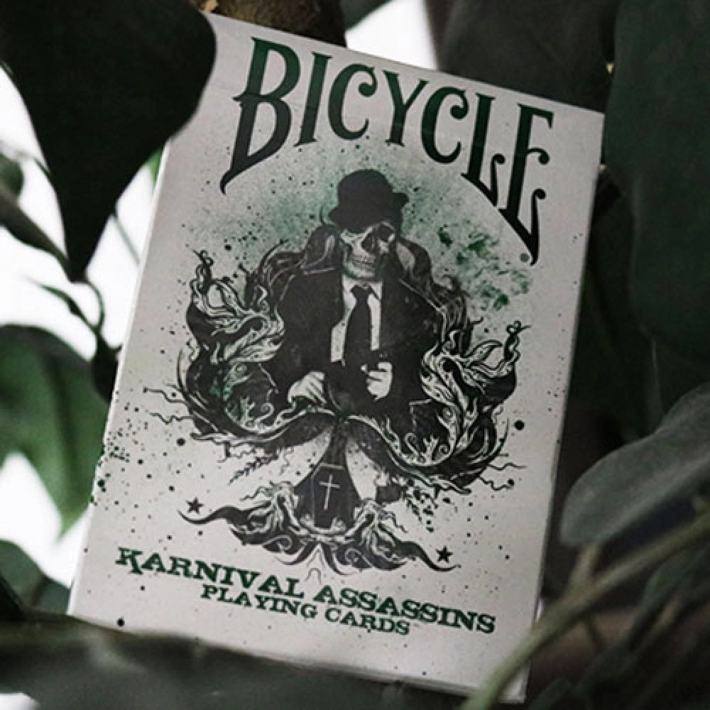 Mazzo di carte Karnival Assassin (Green) Deck by Big Blind Media
