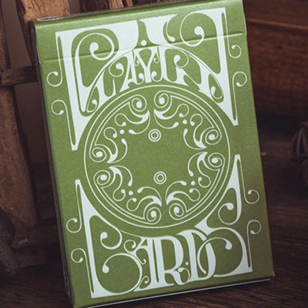 Mazzo di carte Smoke & Mirrors V8, Green (Standard) Edition Playing Cards by Dan & Dave