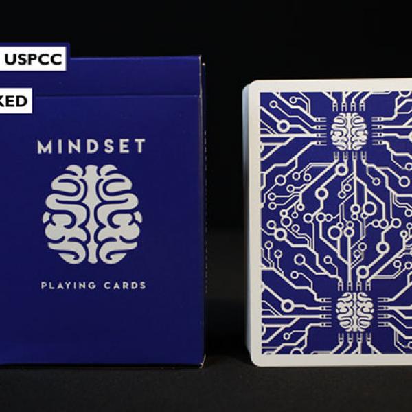 Mazzo di carte Mindset Blue Edition (Marked) by Anthony Stan