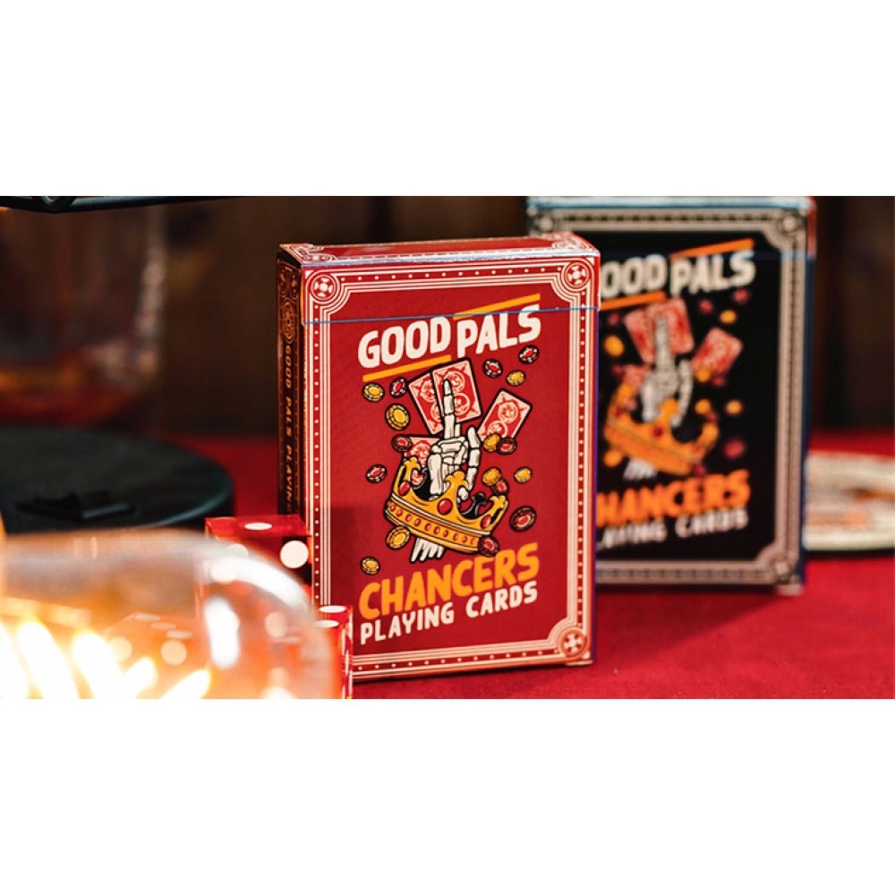 Mazzo di carte Chancers Playing Cards Red Edition Matte Tuck by Good Pals